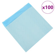 Vidaxl niet-geweven stof huisdier trainingspad 100 st blauw en wit - afbeelding 3