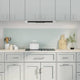 Vidaxl keukenachterwand 2 st wit 90 x 50 cm gehard glas