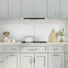 Vidaxl keuken spatscherm 2 pcs doorzichtig 90 x 50 cm gehard glas