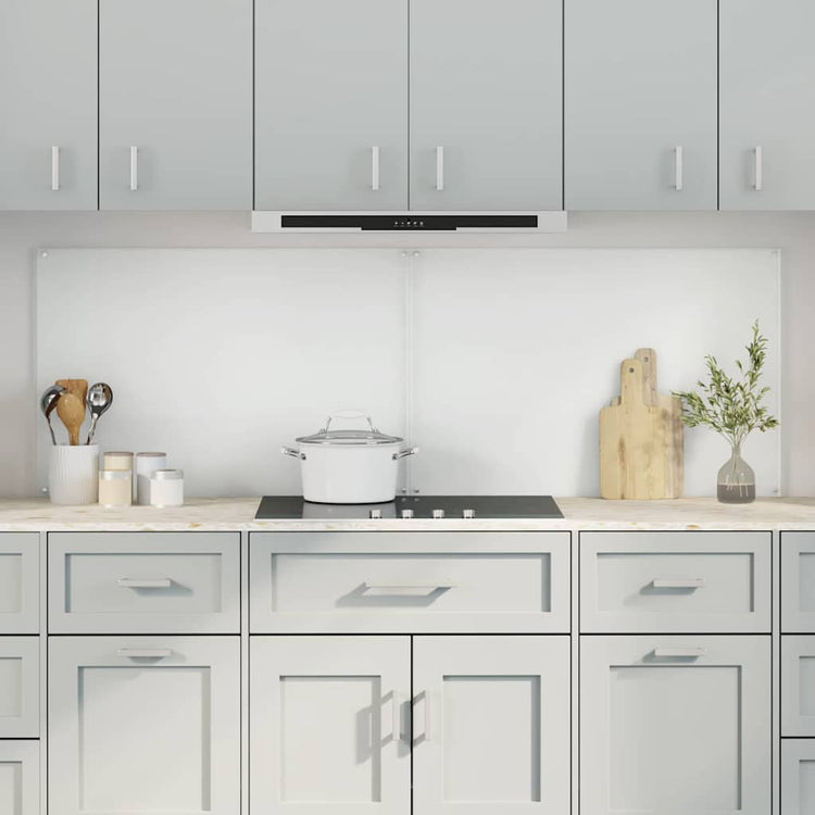 Vidaxl keukenachterwand 2 st doorzichtig 90 x 60 cm gehard glas
