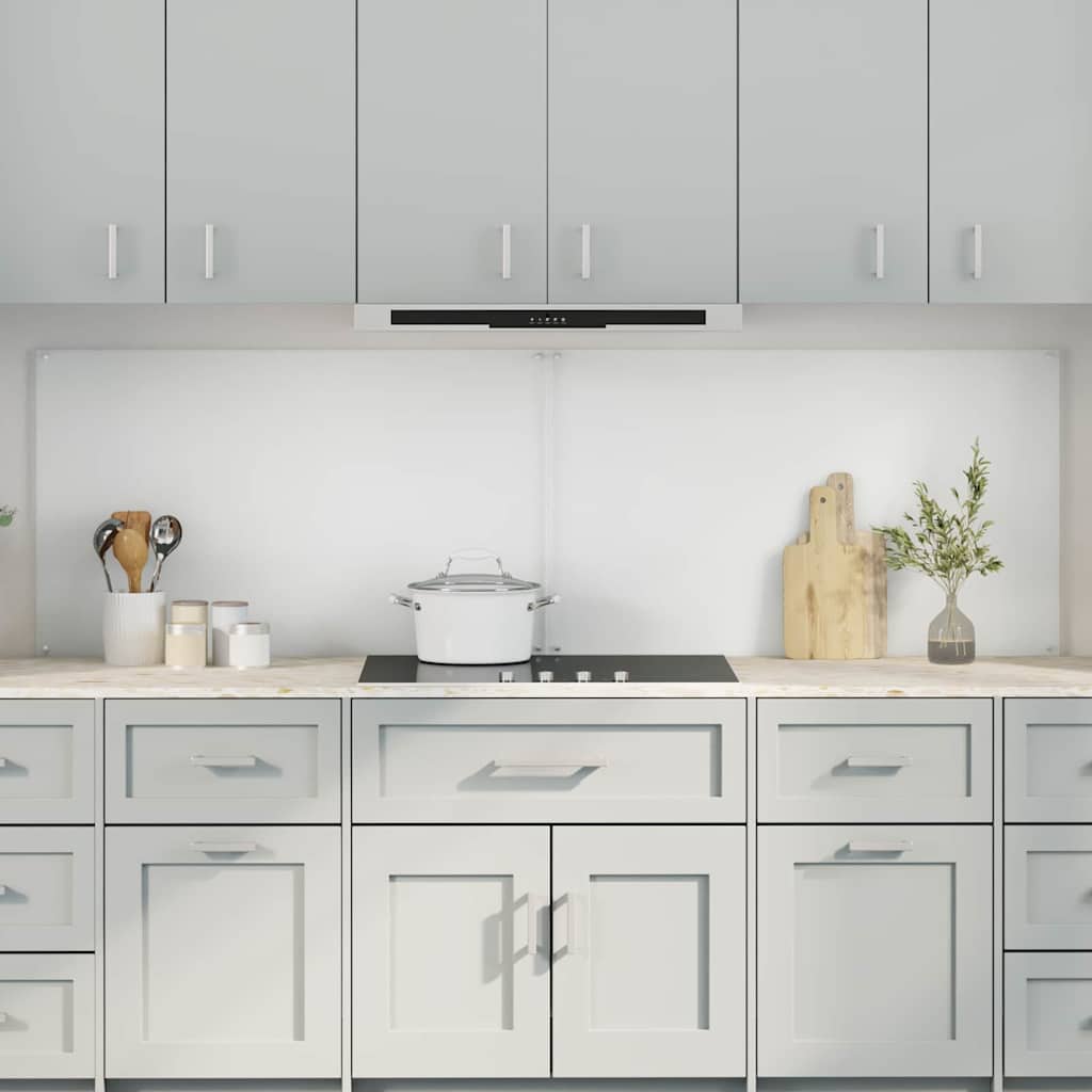 Vidaxl keukenachterwand 2 st doorzichtig 100 x 60 cm gehard glas