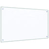 Vidaxl keuken spatscherm 2 pcs doorzichtig 100 x 60 cm gehard glas