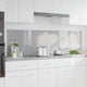 Vidaxl keukenachterwand 2 st lichtgrijs 90 x 50 cm gehard glas