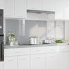 Vidaxl keuken spatscherm 2 pcs lichtgrijs 90 x 60 cm gehard glas