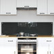 Vidaxl keukenachterwand 2 st donkergrijs 80 x 40 cm gehard glas