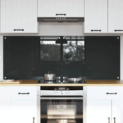 Vidaxl keukenachterwand 2 st donkergrijs 80 x 60 cm gehard glas - afbeelding 1