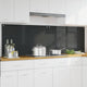 Vidaxl keukenachterwand 2 st donkergrijs 100 x 60 cm gehard glas