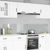 Vidaxl keuken spatscherm 2 pcs doorzichtig 110 x 40 cm gehard glas