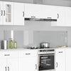 Vidaxl keuken spatscherm 2 pcs doorzichtig 110 x 50 cm gehard glas