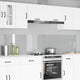 Vidaxl keukenachterwand 2 st doorzichtig 110 x 50 cm gehard glas