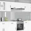 Vidaxl keuken spatscherm 2 pcs doorzichtig 120 x 60 cm gehard glas