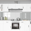 Vidaxl keuken spatscherm 2 pcs doorzichtig 120 x 60 cm gehard glas