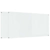 Vidaxl keuken spatscherm 2 pcs doorzichtig 120 x 60 cm gehard glas