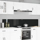 Vidaxl keukenachterwand 2 st zwart 110 x 40 cm gehard glas