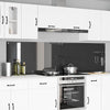 Vidaxl keuken spatscherm 2 pcs donkergrijs 110 x 60 cm gehard glas
