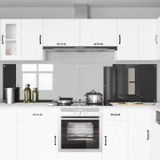Vidaxl keukenachterwand 2 st donkergrijs 120 x 60 cm gehard glas - afbeelding 3