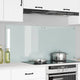 Vidaxl keukenachterwand 2 st wit 70 x 60 cm gehard glas