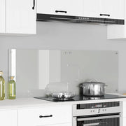 Vidaxl keukenachterwand 2 st transparant 70 x 50 cm gehard glas - afbeelding 1