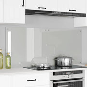Vidaxl keukenachterwand 2 st transparant 70 x 60 cm gehard glas - afbeelding 1