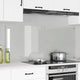 Vidaxl keukenachterwand 2 st transparant 70 x 60 cm gehard glas