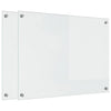 Vidaxl keuken achterwand 2 pcs doorzichtig 80 x 60 cm gehard glas
