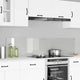 Vidaxl keukenachterwand 2 st transparant 90 x 40 cm gehard glas