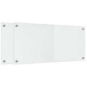 Vidaxl keukenachterwand 2 st transparant 90 x 40 cm gehard glas - afbeelding 2