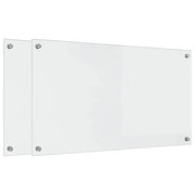 Vidaxl keukenachterwand 2 st transparant 90 x 50 cm gehard glas - afbeelding 2