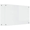 Vidaxl keuken achterwand 2 pcs doorzichtig 90 x 60 cm gehard glas