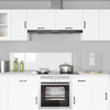 Vidaxl keuken achterwand 2 pcs doorzichtig 100 x 40 cm gehard glas