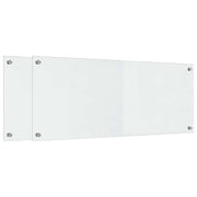 Vidaxl keukenachterwand 2 st transparant 100 x 40 cm gehard glas - afbeelding 2