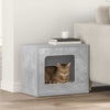 Vidaxl kattenhuis beton 51 x 30 x 42,5 cm bewerkt hout