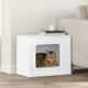 Vidaxl kattenhuis glanzend wit 51 x 30 x 42,5 cm bewerkt hout