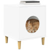 Vidaxl kattenhuis wit 42,5 x 40 x 53 cm bewerkt hout