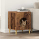 Vidaxl kattenhuis oud hout 42,5 x 40 x 53 cm bewerkt hout