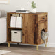 Vidaxl kattenhuis oud hout 72 x 42,5 x 70 cm bewerkt hout