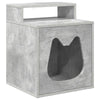 Vidaxl kattenhuis beton 42,5 x 40 x 53,5 cm bewerkt hout