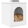 Vidaxl kattenhuis wit 53 x 52 x 62 cm bewerkt hout