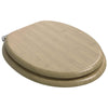 Vidaxl zachte sluit toiletbril 2 pcs lichte bamboekleur 44 x 38 cm