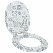 Vidaxl toiletzitting 2 pcs blauw en wit porselein 44 x 38 cm - afbeelding 3