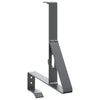 Vidaxl sneeuwbeveiligingsteun 12 pcs antraciet 29,5 x 3 x 34,5 cm