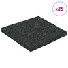 Vidaxl rubberen pad zwart rubber