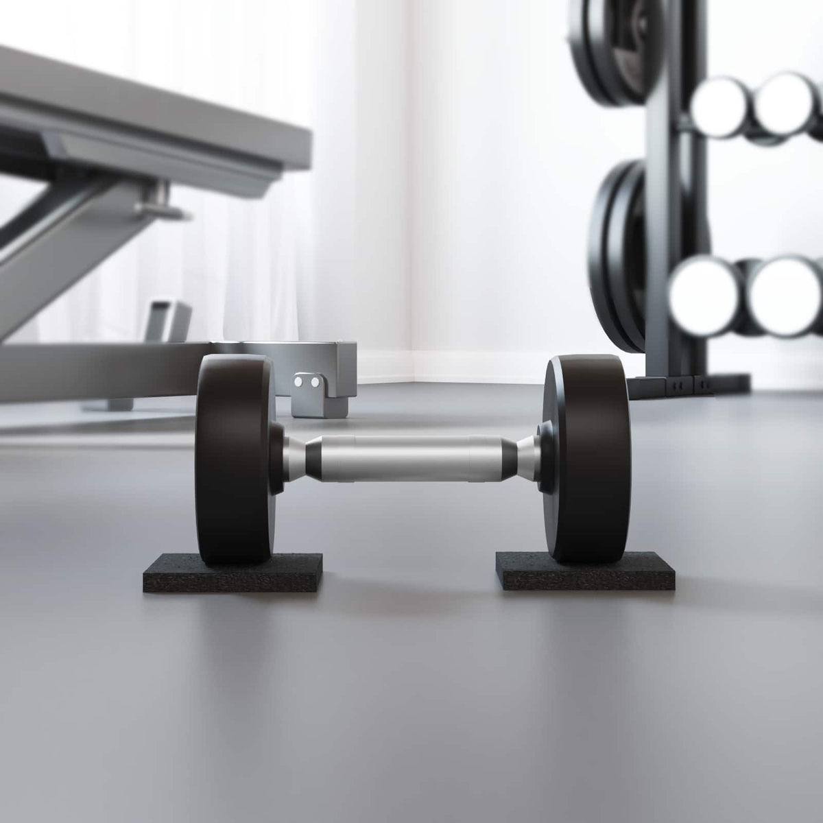 Vidaxl rubberen pad zwart rubber