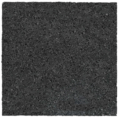 Vidaxl rubberen pad zwart rubber