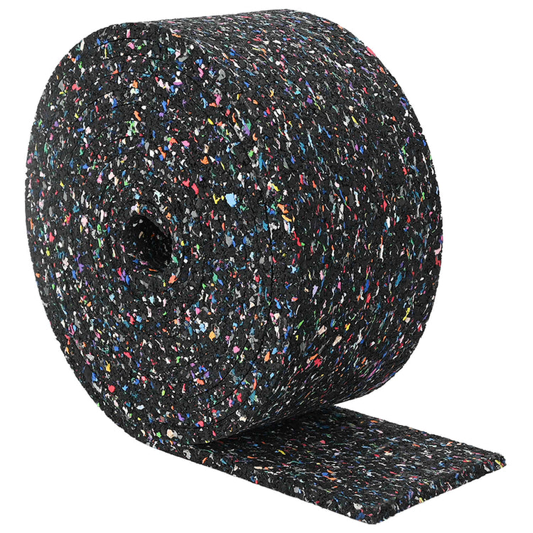 Vidaxl rubberen roller zwart rubber