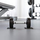 Vidaxl rubberen roller zwart rubber