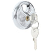 Vidaxl discusloten met sleutels 12 pcs zilver 9 x 2.8 x 9 cm