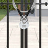 Vidaxl discusloten met sleutels 2 pcs zilver 7 x 2,3 x 7 cm