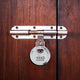 Vidaxl discusloten met sleutels 6 pcs zilver 7 x 2,3 x 7 cm