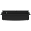 Vidaxl wasbak zwart 795 x 505 mm graniet